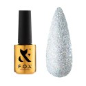 Top hybrydowy z brokatem F.O.X. Top Holographic, 14 ml