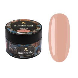 F.O.X Builder gel Cover Peach - brzoskwiniowy żel do przedłużania paznokci, 30 ml