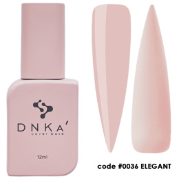 DNKa' Cover Base #0036 Elegant - brzoskwiniowa baza hybrydowa, 12 ml