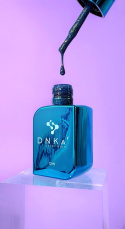 DNKa' Cover Base #0064 Aquamarine - granatowa baza hybrydowa ze złotą drobinką, 12 ml