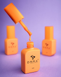 DNKa' Cover Base #0076 Aperol - neonowa pomaranczowa baza hybrydowa, 12 ml