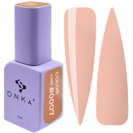 DNKa' Gel Polish Color #0007 - lakier hybrydowy karmelowy beż, 12 ml