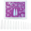 DNKa' REUSABLE UPPER NAIL FORMS, ALMOND 120pcs