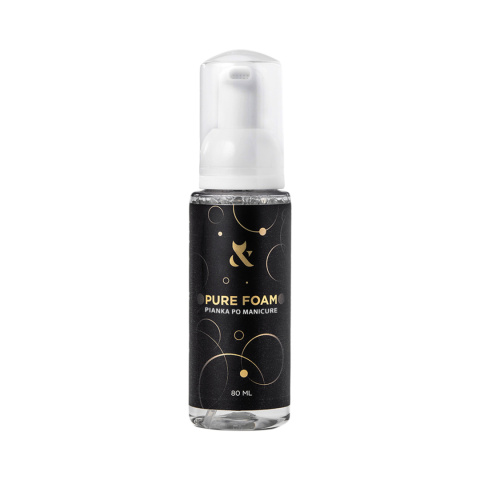 F.O.X Pure Foam - pianka pielęgnacyjna po manicure, 80 ml