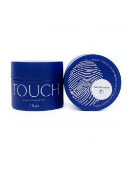 TOUCH Builder liquid 11 - różowo-beżowy mocny żel o płynnej koncystencji, 15 ml