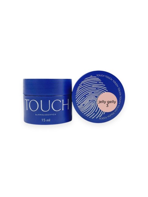 TOUCH Jelly gelly 03 - beżowy budujący żel-galaretka, 15 ml