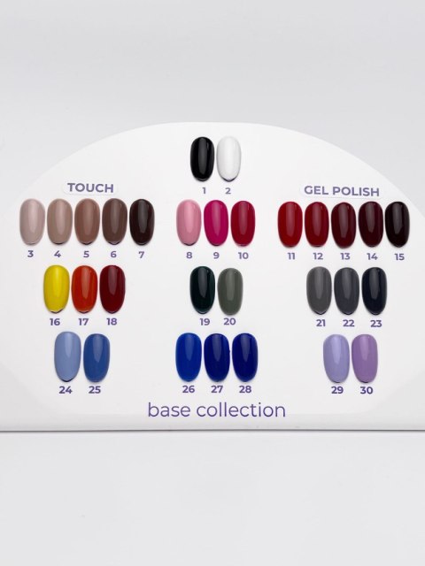 TOUCH gel polish 10 - czerwono-różowy kryjący lakier hybrydowy, 9 ml TOUCH gel polish 10 - czerwono-różowy kryjący lakier hybrydowy, 9 ml