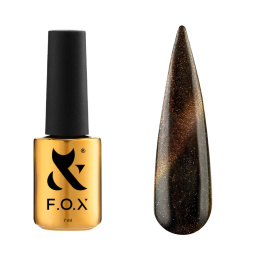 F.O.X gel polish Cat Eye Galaxy 001 - lakier hybrydowy z efektem 