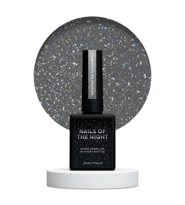 NAILSOFTHEDAY Reflective top Holographic - top z holographiczną drobinką odblaskową bez lepkiej warstwy, 10 ml