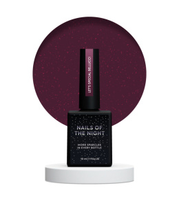 NAILSOFTHENIGHT Let's special Bellucci - lakier hybrydowy z drobinką odblaskową, 10 ml