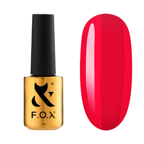 F.O.X Lipstick 001 Coral Magic - koralowy lakier hybrydowy, 7 ml F.O.X Lipstick 001 Coral Magic - koralowy lakier hybrydowy, 7 ml