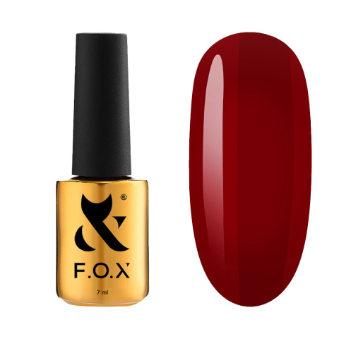 F.O.X Lipstick 008 Lost Cherry – intensywny wiśniowy lakier hybrydowy, 7 ml F.O.X Lipstick 008 Lost Cherry – intensywny wiśniowy lakier hybrydowy, 7 ml