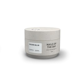 NAILSOFTHEDAY Builder gel 08 - mleczno-biały żel budujący, 15 ml