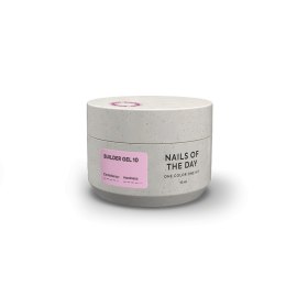 NAILSOFTHEDAY Builder gel 10 - różowy żel budujący, 15 ml