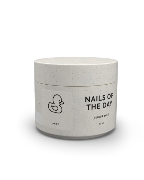 NAILSOFTHEDAY Rubber base – uniwersalna kauczukowa baza hybrydowa, 30 ml NAILSOFTHEDAY Rubber base – uniwersalna kauczukowa baza hybrydowa, 30 ml
