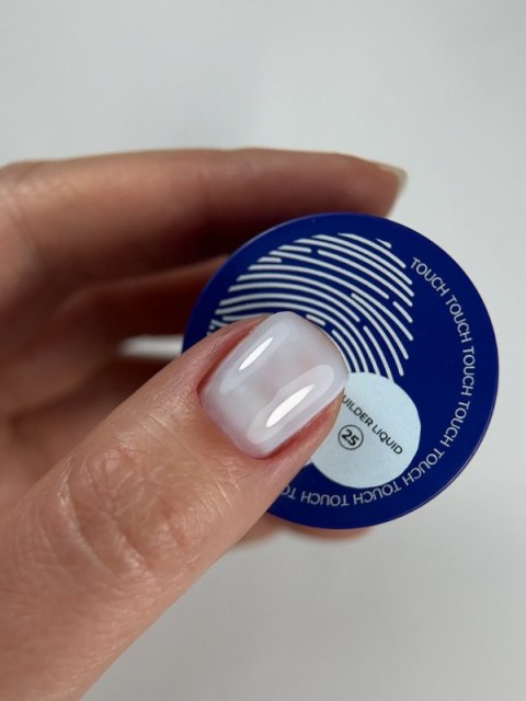 TOUCH Builder liquid 25 - jasnobłękitny mocny żel o płynnej koncystencji, 15 ml TOUCH Builder liquid 25 - jasnobłękitny mocny żel o płynnej koncystencji, 15 ml