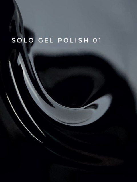 TOUCH Solo Gel Polish 01 - jednofazowy lakier hybrydowy 3w1, głęboka czerń, 9 ml TOUCH Solo Gel Polish 01 - jednofazowy lakier hybrydowy 3w1, głęboka czerń, 9 ml