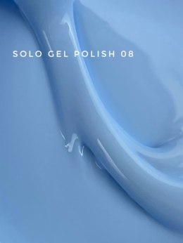 TOUCH Solo Gel Polish 08 - jednofazowy lakier hybrydowy 3w1, jasnoniebieski, 9 ml