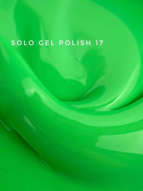 TOUCH Solo Gel Polish 17 - jednofazowy lakier hybrydowy 3w1, jaskrawo-zielony, 9 ml TOUCH Solo Gel Polish 17 - jednofazowy lakier hybrydowy 3w1, jaskrawo-zielony, 9 ml