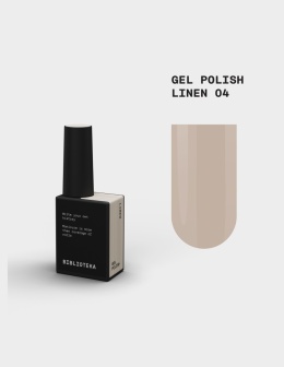 BIBLIOTEKA Gel Polish 04 Linen, 10 ml