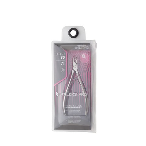 STALEKS PRO EXPERT 90 7 mm (NE-90-7) - cążki do skórek STALEKS PRO EXPERT 90 7 mm (NE-90-7) - cążki do skórek