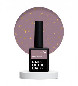 Baza hybrydowa NAILSOFTHEDAY Malbec base Potal 04, 10 ml