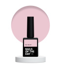 NAILSOFTHEDAY Milky pink top - mleczno-różowy top bez lepkiej warstwy, 10 ml