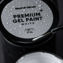 NAILSOFTHEDAY Premium gel paint White wipe - biała farbka z lepką warstwą, 5 ml