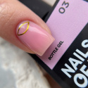 NAILSOFTHEDAY Bottle gel 03 - różowy żel do wzmocnienia i naprawy, 10 ml