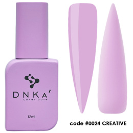 DNKa' Cover Base #0024 Сreative - fioletowa baza hybrydowa, 12 ml