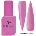 DNKa' Cover Base #0025 Pretty - różowa baza hybrydowa, 12 ml