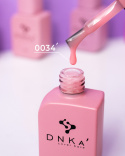 DNKa' Cover Base #0034 Modest - różowa baza hybrydowa, 12 ml