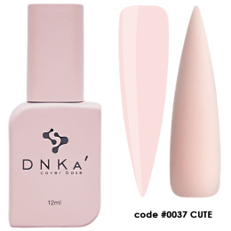 DNKa' Cover Base #0037 Cute - beżowa baza hybrydowa, 12 ml