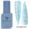 DNKa' Cover Base #0058 Chilly - niebieska baza hybrydowa z brokatem, 12 ml