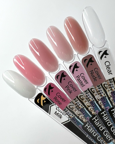 F.O.X Hard gel Clear - przezroczysty twardy żel do przedłużania paznokci, 15 ml F.O.X Hard gel Clear - przezroczysty twardy żel do przedłużania paznokci, 15 ml
