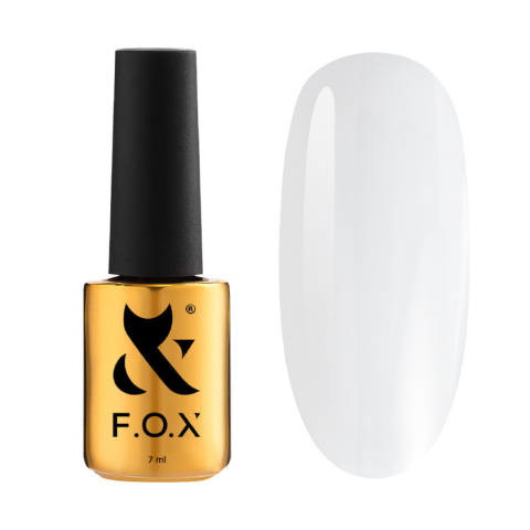 F.O.X Tonal top 01 - biały półprzezroczysty top hybrydowy z filtrem UV, 7 ml