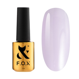 F.O.X Tonal top 06 - biało-fiolkowy półprzezroczysty top hybrydowy z filtrem UV, 7 ml